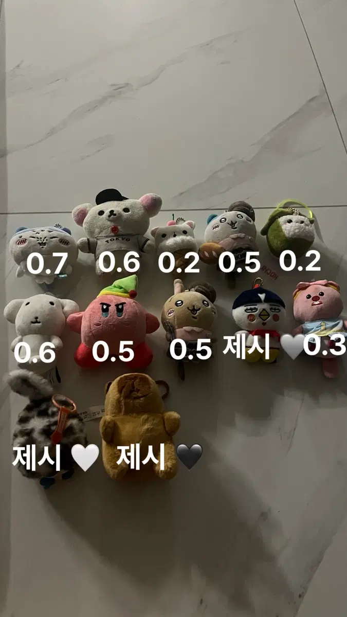 이쁘구 귀여운 인형이들 판매해용