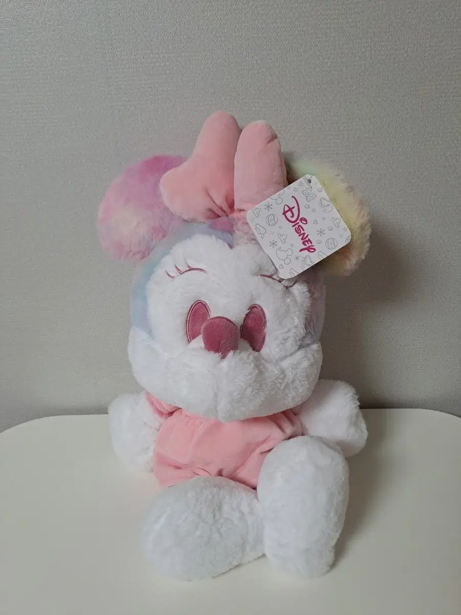 미키마우스 미니마우스 무지개색 인형