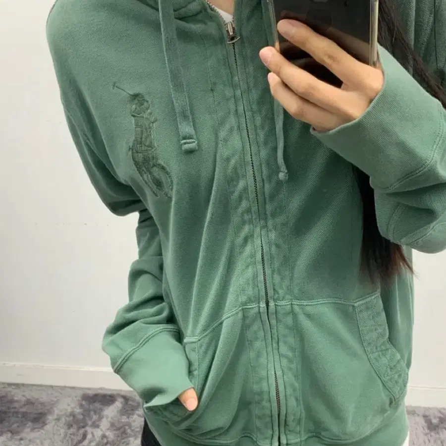 폴로 빅포니 후드집업 (레어!!)