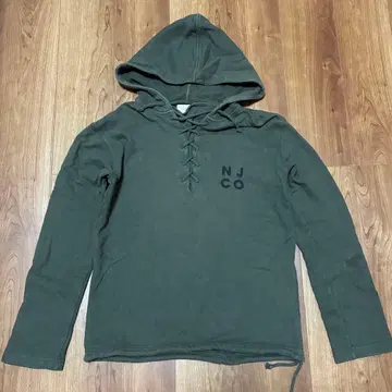 nudie jeans 레이스업 풀오버 아노락 올리브 xs