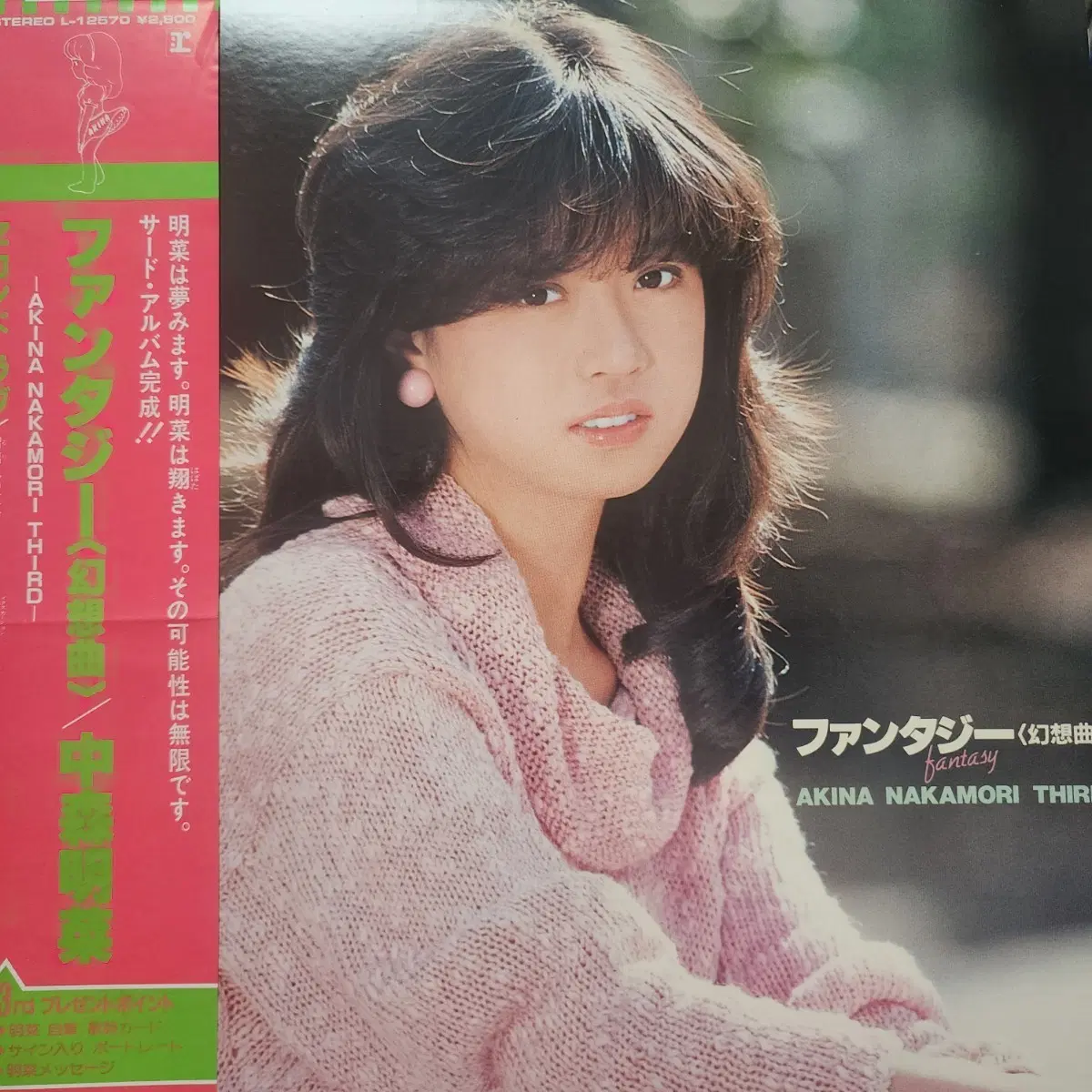 나카모리 아키나 AKINA NAKAMORI Fantasy LP