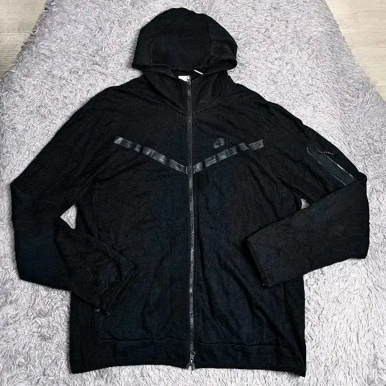 (Y2)나이키 후드집업 블랙 2XL