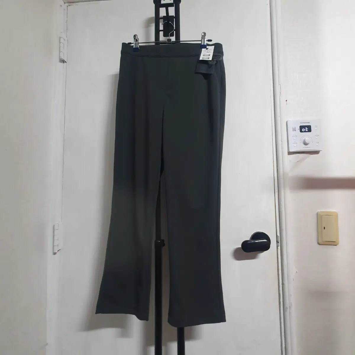새옷 젝시믹스 28인치 여성 스판바지 포멀그레이
