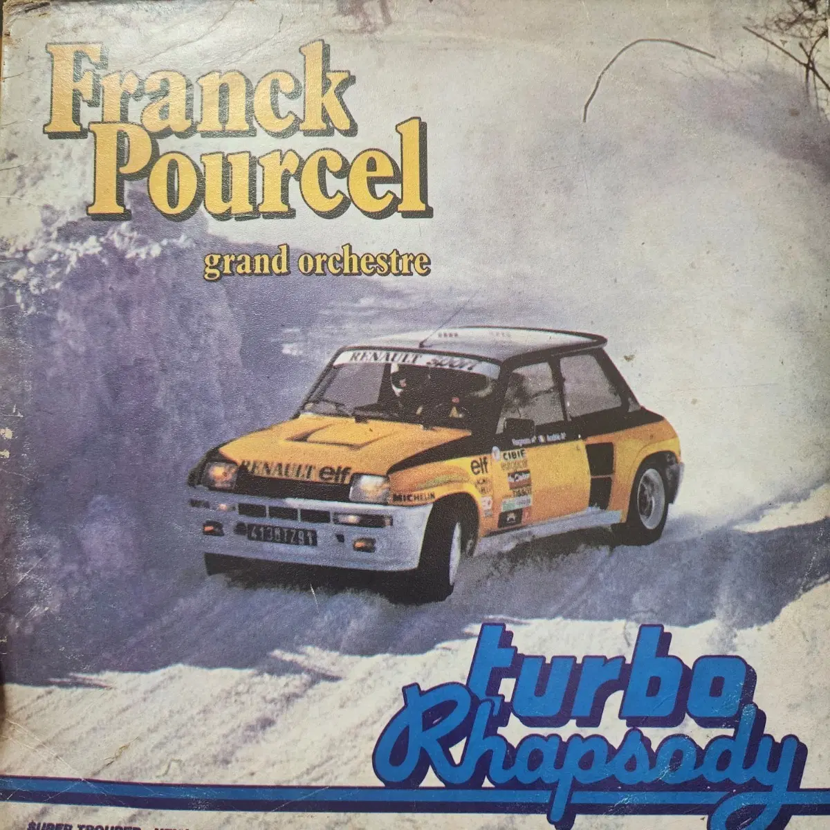 프랑크 푸르셀 Franck Pourcel Turbo Rhapsody LP
