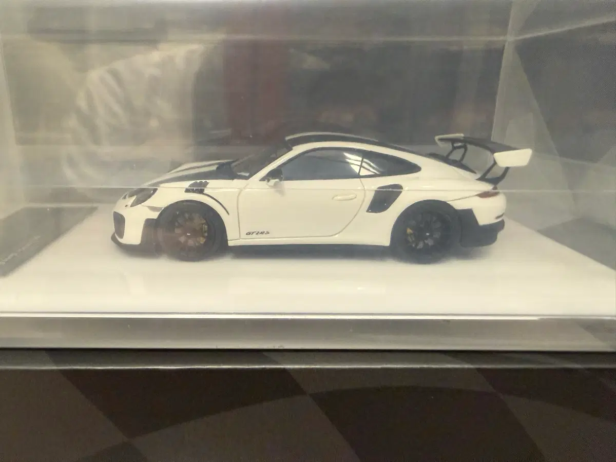 퓨엘미 포르쉐 레진 미개봉 911 gt2rs carrera white 핫휠 미니지티