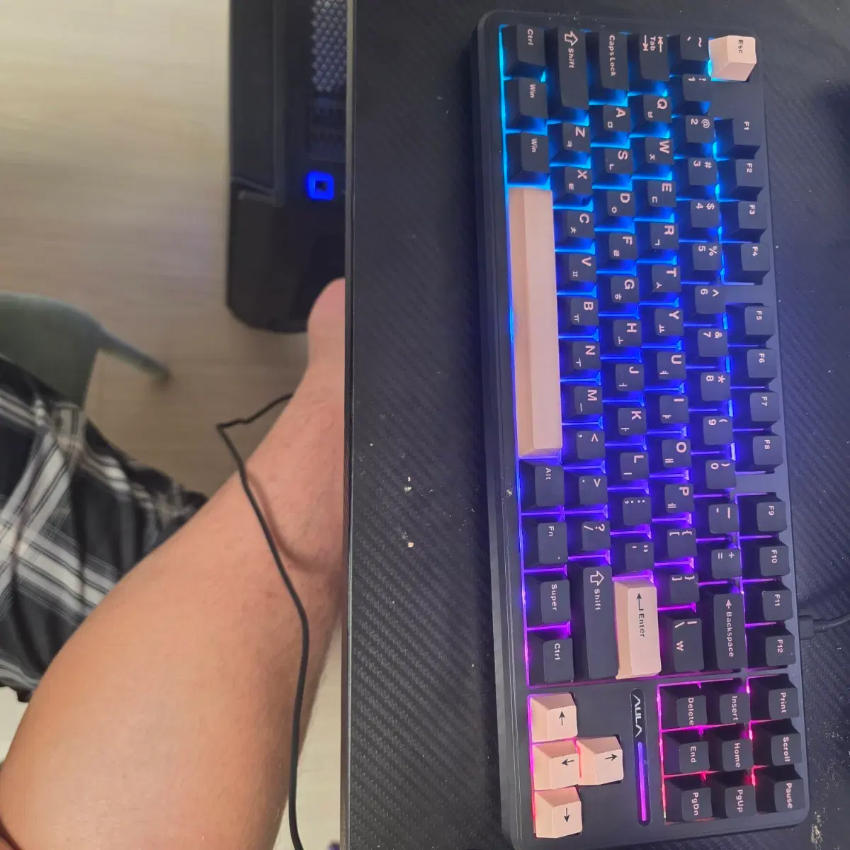 7800x3d rx7600 본체 모니터 풀세트
