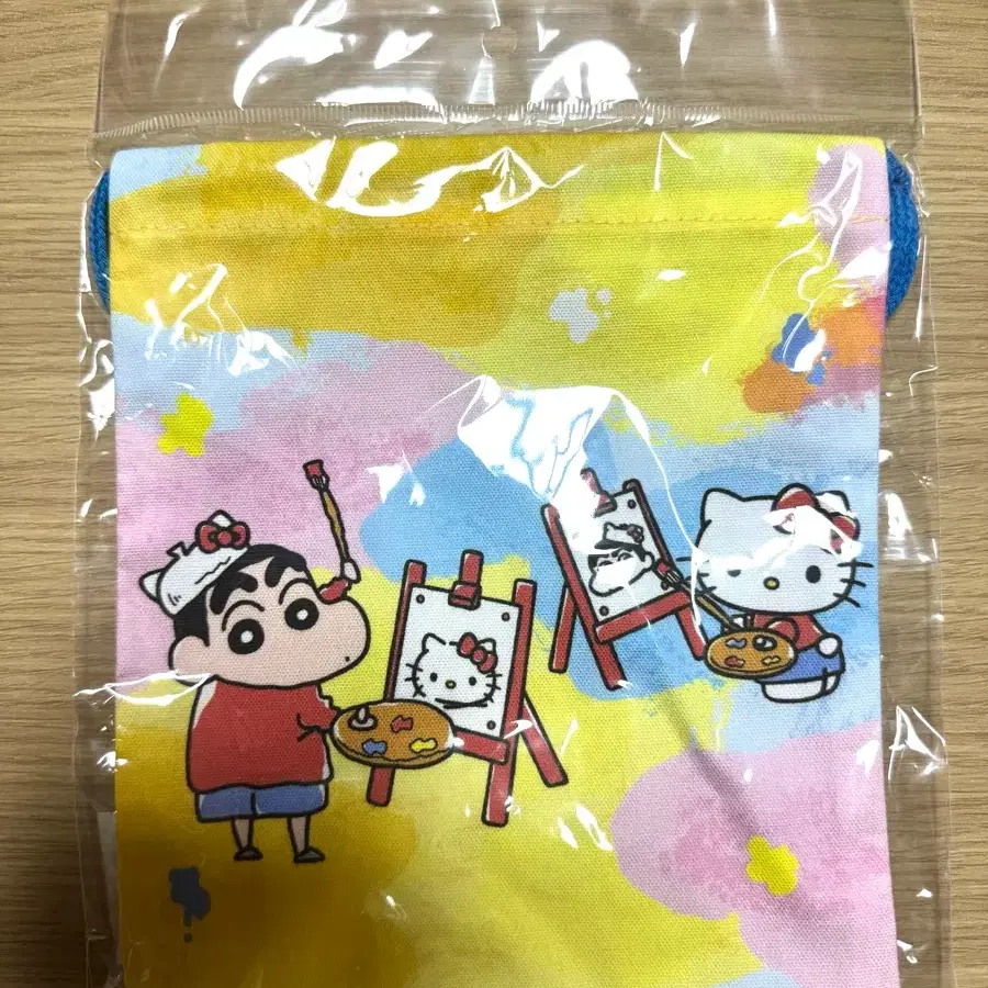 짱구키티파우치 짱구키티콜라보 복조리파우치