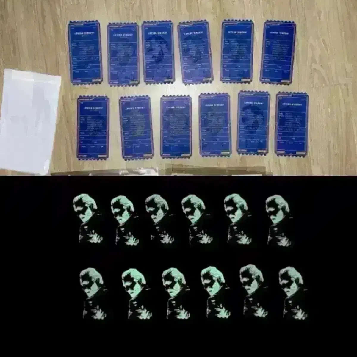 러빙빈센트 오리지널티켓(야광 잘나옴)오티 오티북 포스터 패키지뱃지TTT