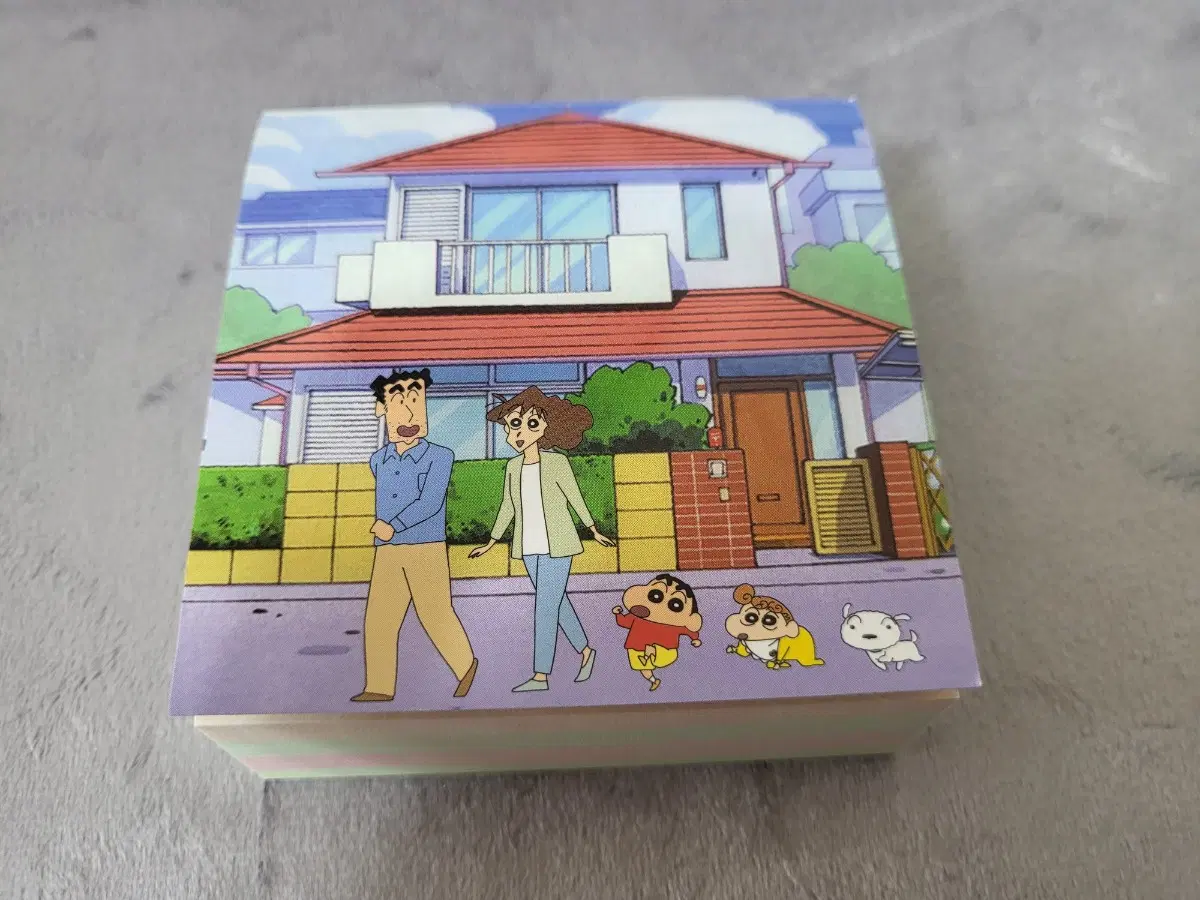 18년도 짱구네 가족 일상 블록 메모지