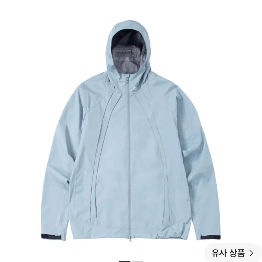 (추석할인가)산산기어 윈드블록 자켓 스카이 블루 23fw 2