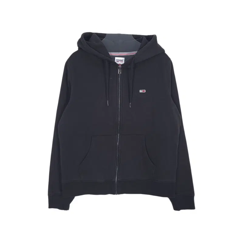 TOMMY JEANS 플래그 자수 다크네이비 후드집업 S
