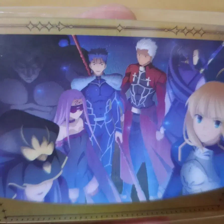 UBW 페스나 팝업 포토카드 금테 1개 운포 3만원