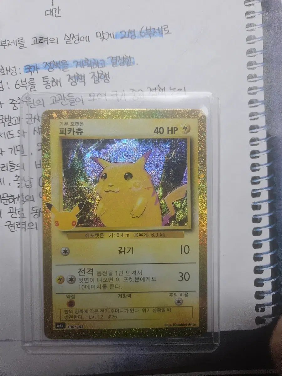 30주년 클래식 컬렉션 피카츄 팔아요