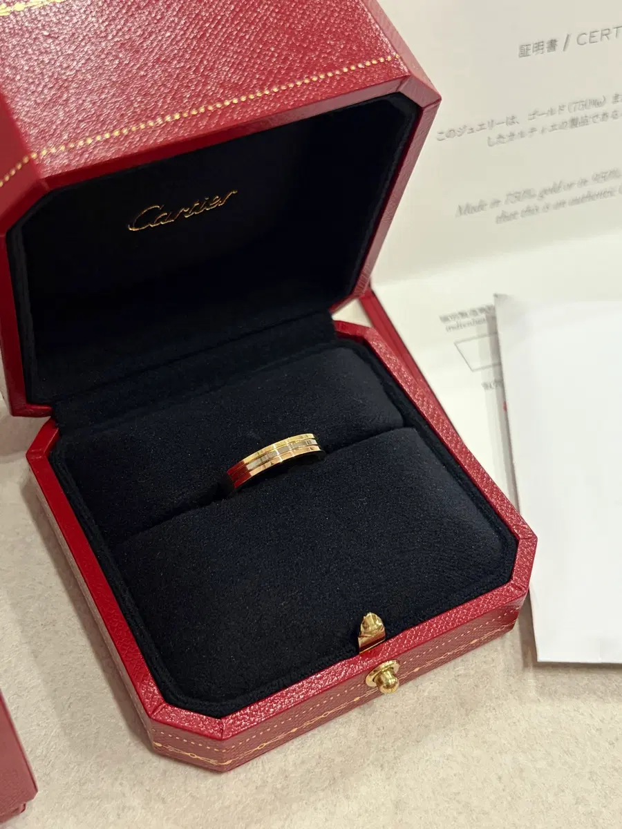 까르띠에 방돔루이 3.5mm 52사이즈