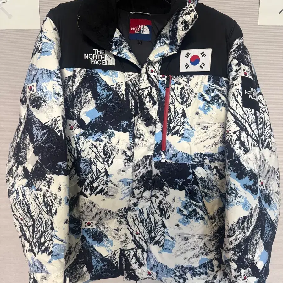 105 XL 베이징 올림픽 노스페이스 팀코리아 다운패딩