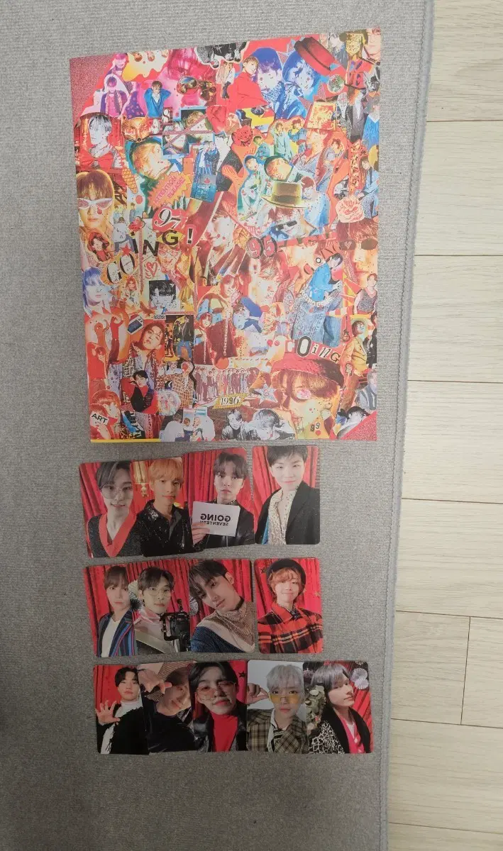 고잉세븐틴 잡지 메거진 포카 포함