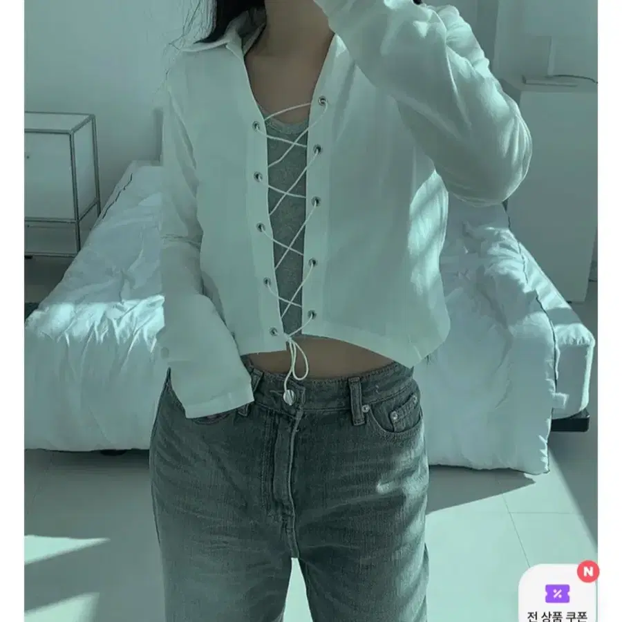 카라 셔츠 화이트