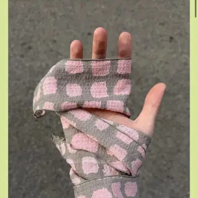 후추카루 마시멜로 스카프 huchukaru mashmallow scraf