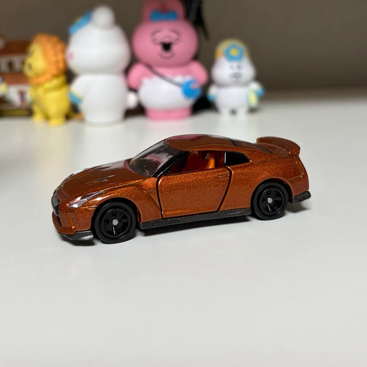 토미카 닛산 GTR R35 주황색 미니카 다이캐스트
