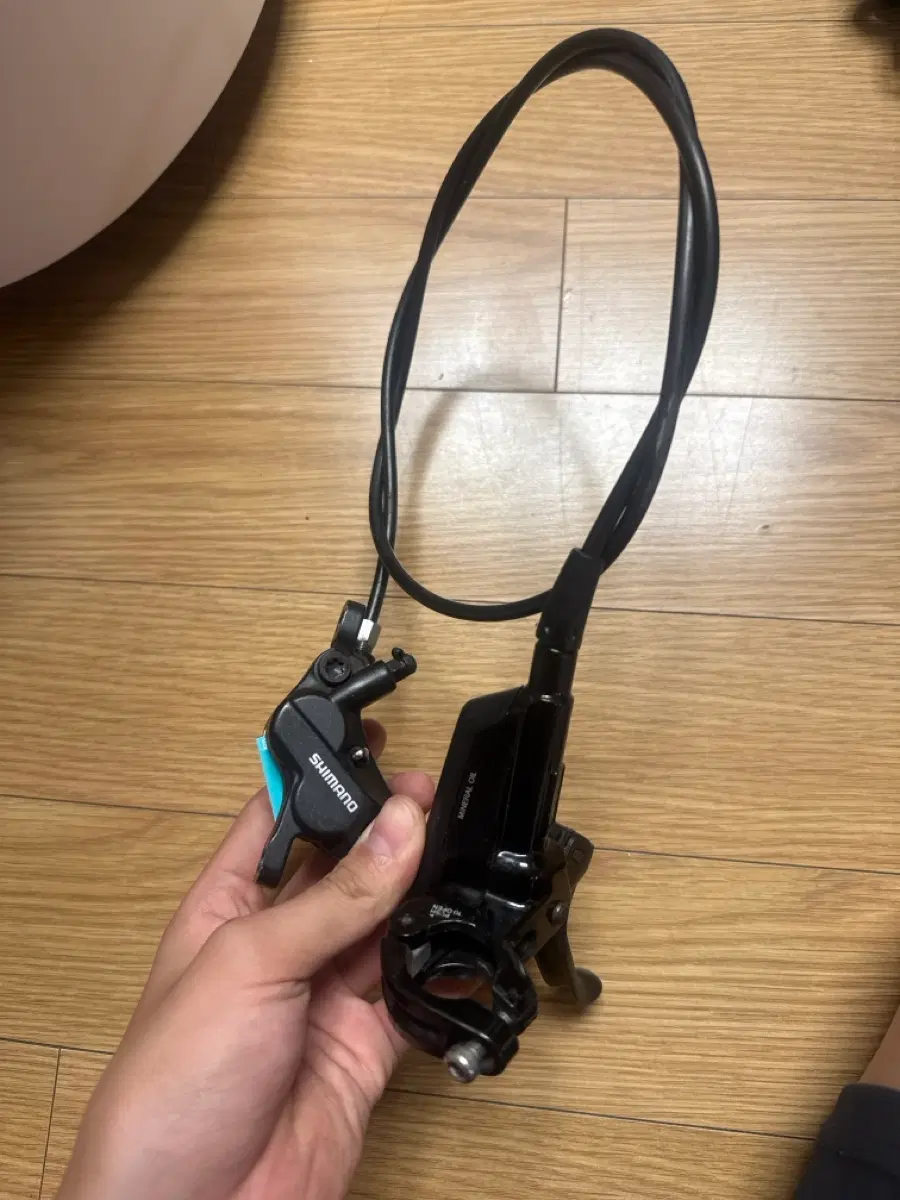 시마노 m6120 4피스톤 앞 브레이크 디스크 브레이크