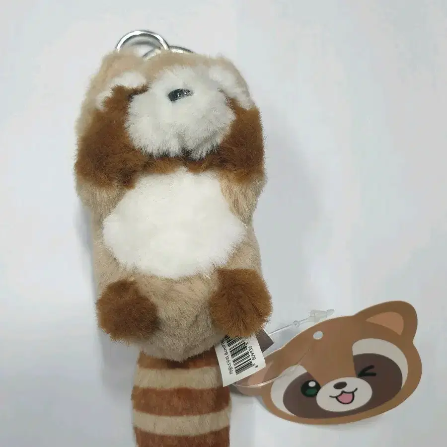 ~10/5) 까꿍너구리 인형 키링 8cm 가방고리