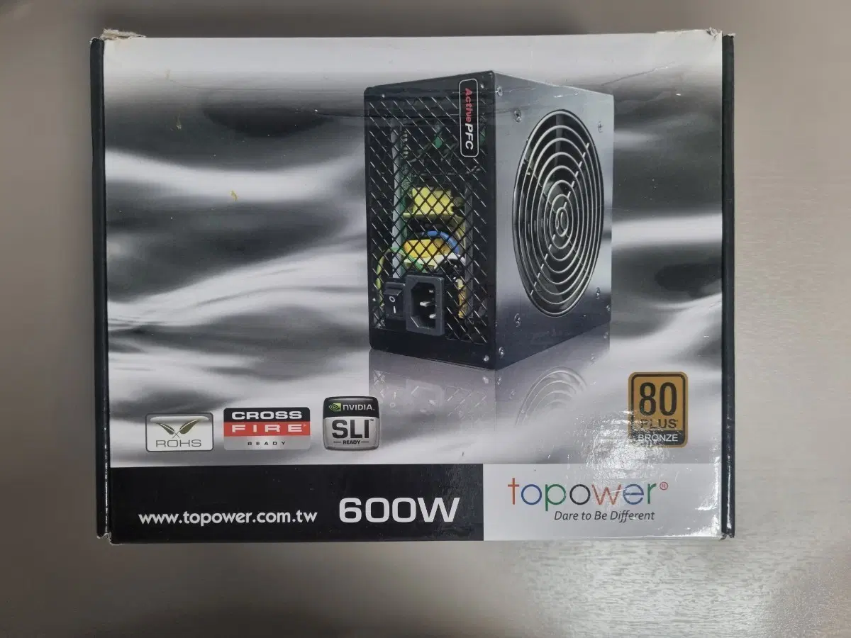topower TOP-600D 600W 80PLUS BRONZE 파워