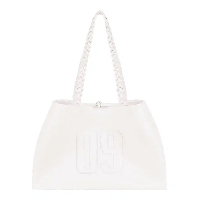 클리시어 Kleesier 09 Numbering Leather Bag, Cream