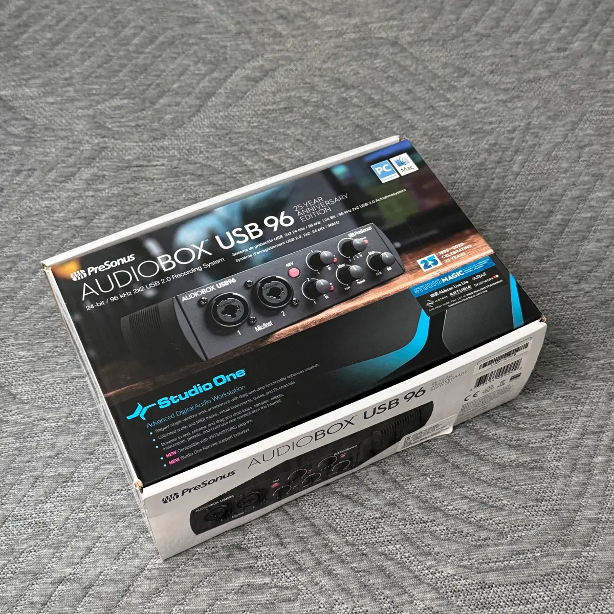 PreSonus AudioBox USB 96 25주년 에디션 오디오인터페이스