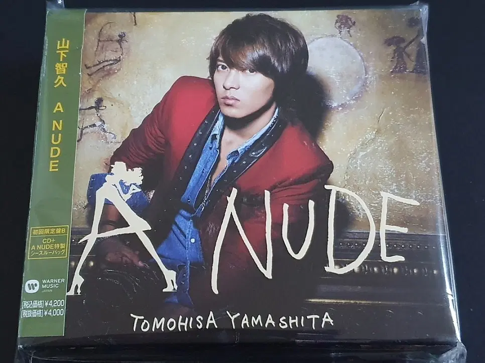 야마시타 토모히사 3집 앨범 A NUDE (CD+굿즈) 한정반 시스루백 부속