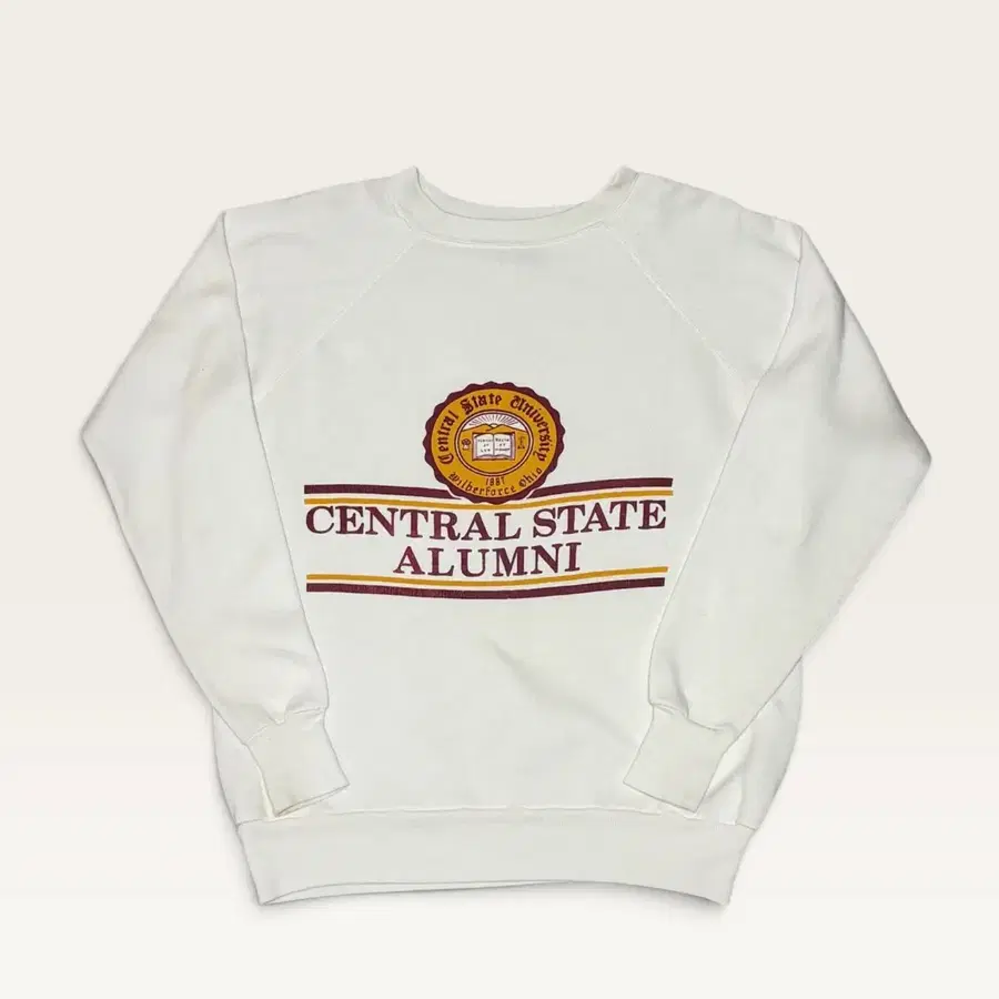 90s Velva sheen 빈티지 Central State University 스웻셔츠