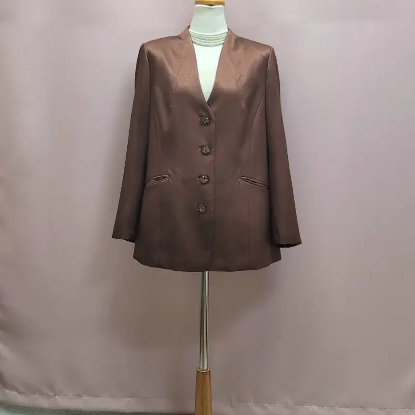 Ki-rok BOUTIQUE 펄브라운 자켓