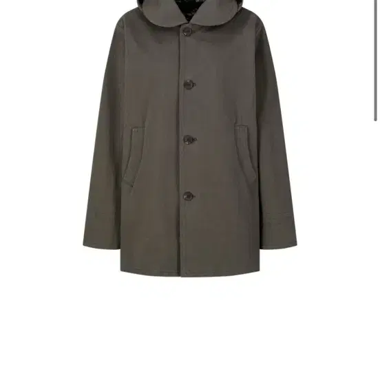 콜로신스 MOSS HOOD JACKET SMOKY BROWN