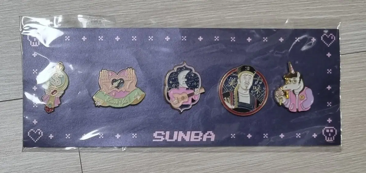 선바 뱃지 5종 세트