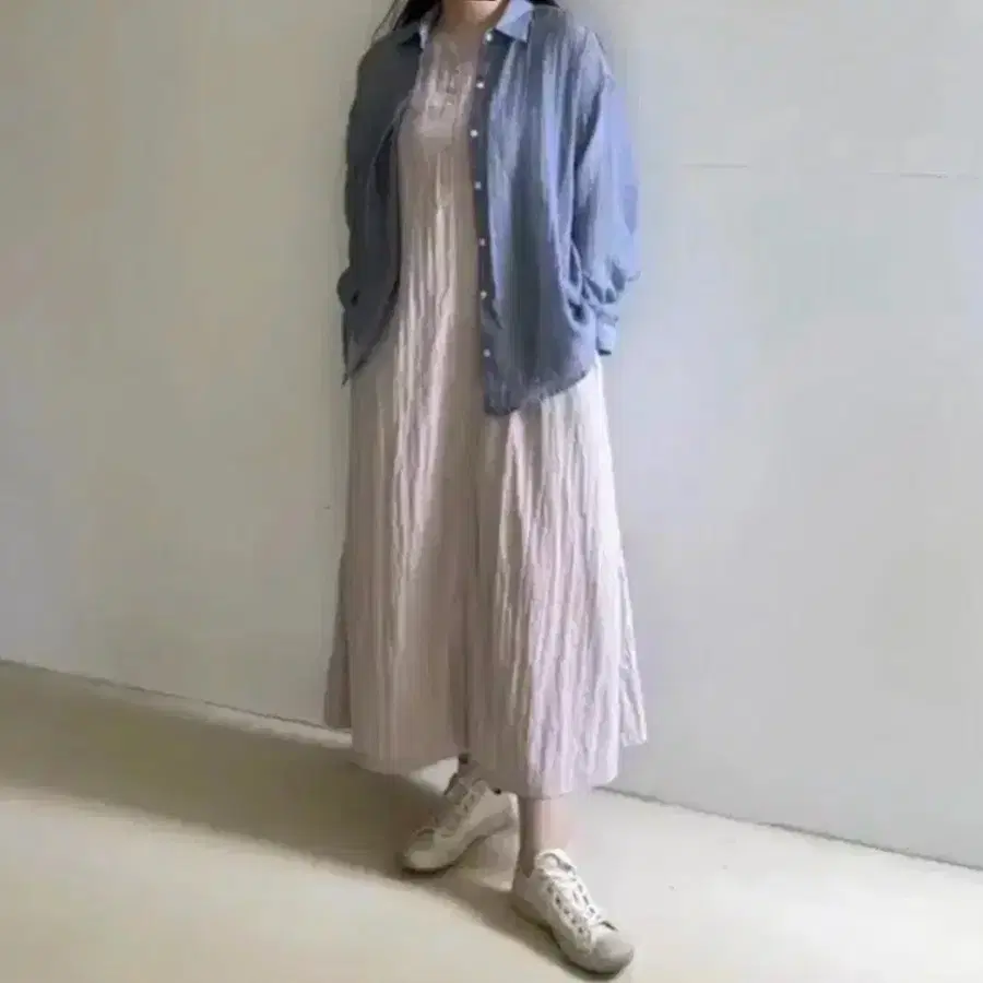 쉬이즈큐트 나일론 나시 원피스