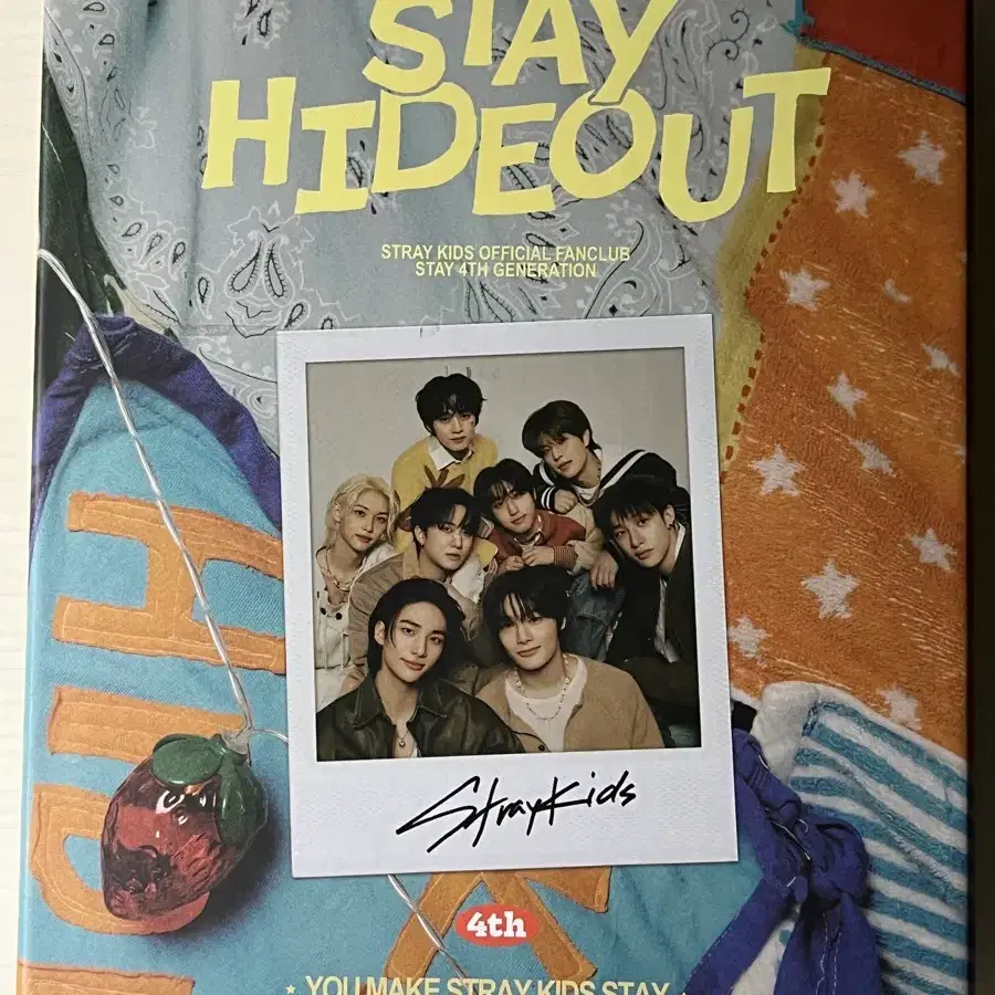 스트레이키즈 4기 팬클럽 키트 STAY HIDEOUT