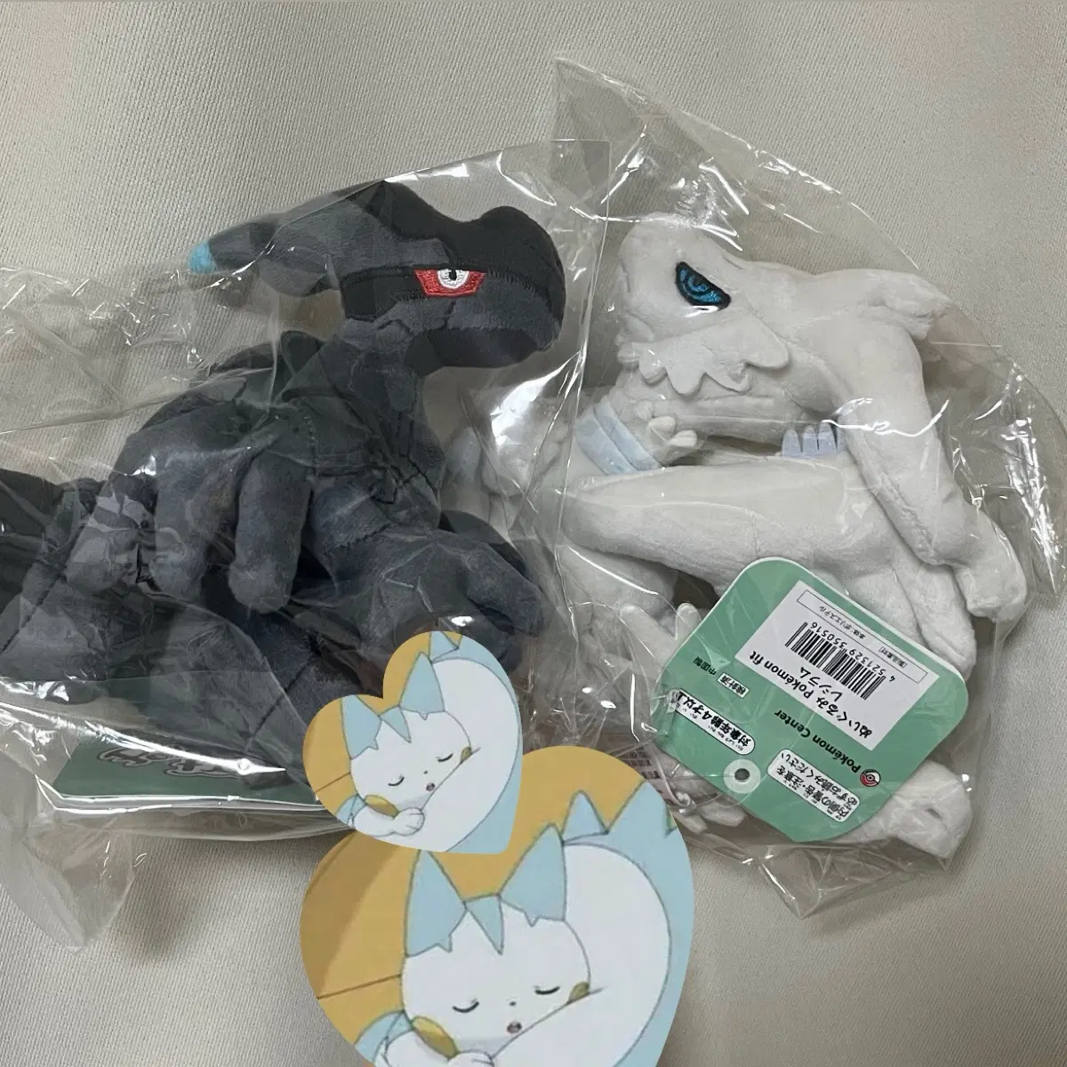 포켓몬 제크로무 fit, 레시라무 fit 인형