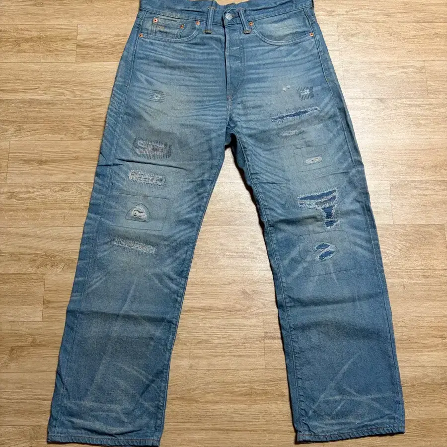 RRL 파이프포켓 플레인필드 셀비지 진 (30x30)