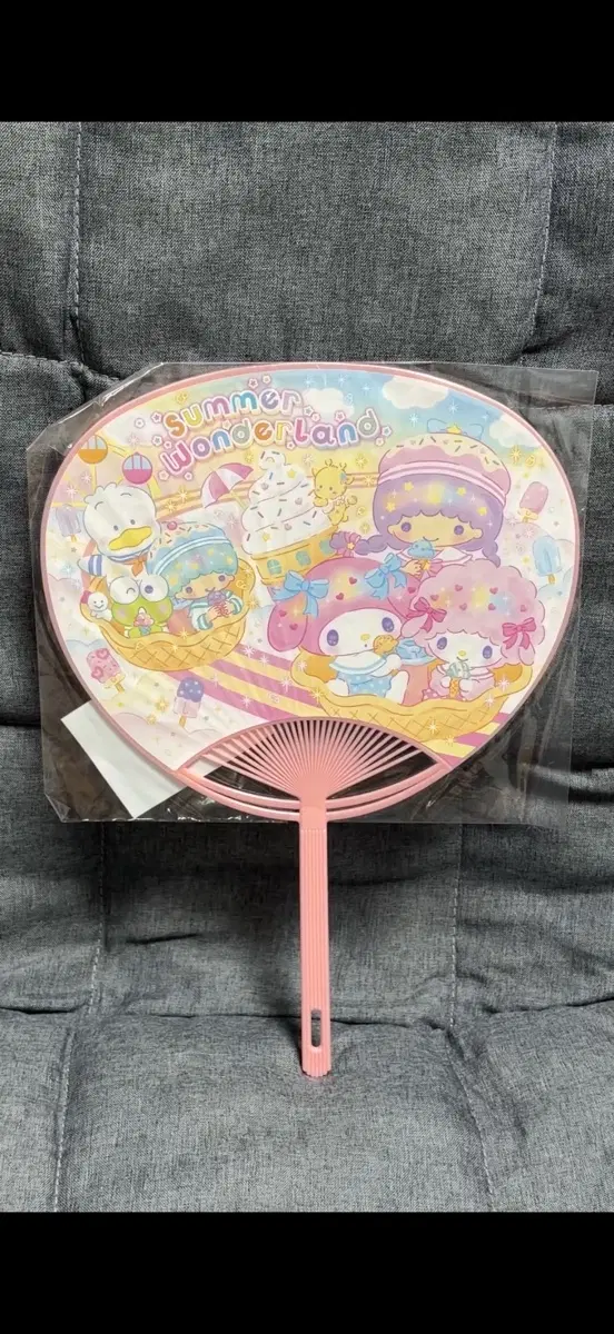 이치고 신문 부록 부채