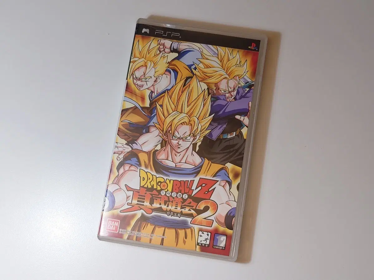PSP 드래곤볼Z 진무도회2 정발판 곽팩