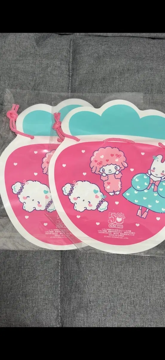 이치고 신문 부록 파우치 개당