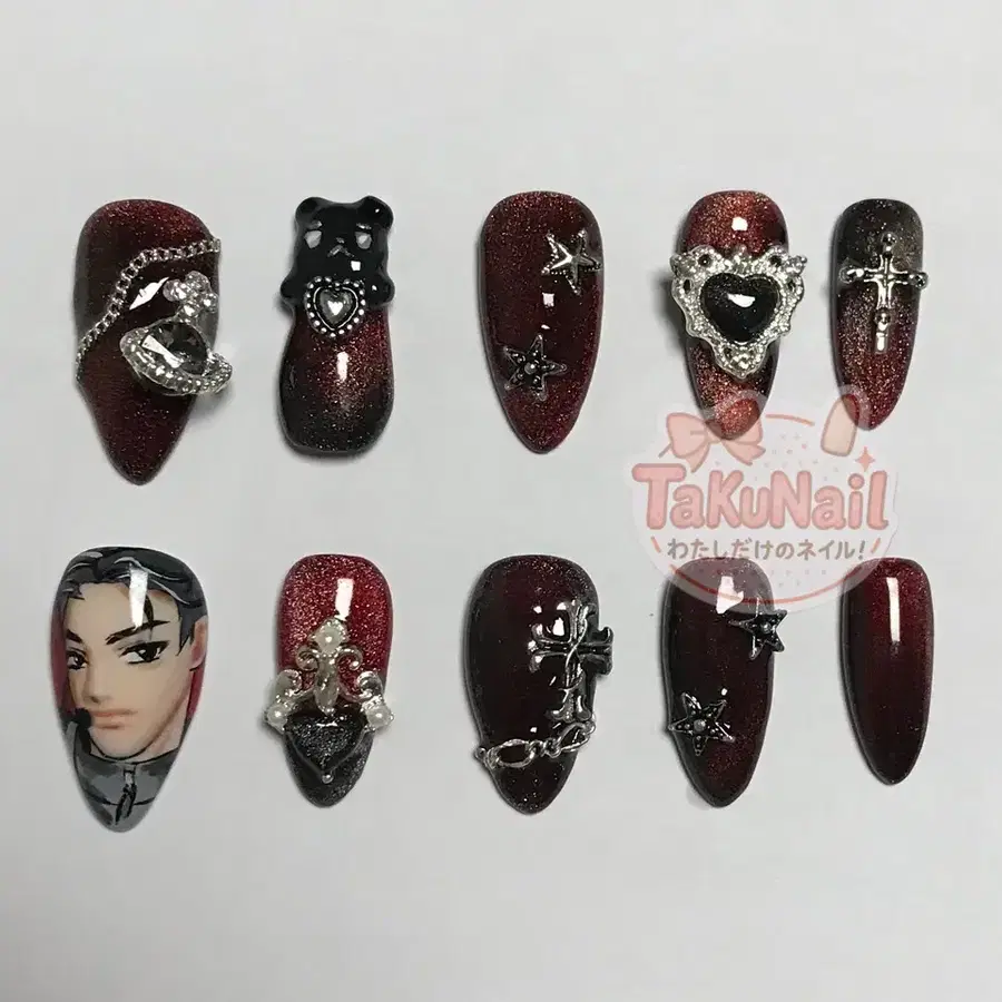 플레이브 하민 네일팁