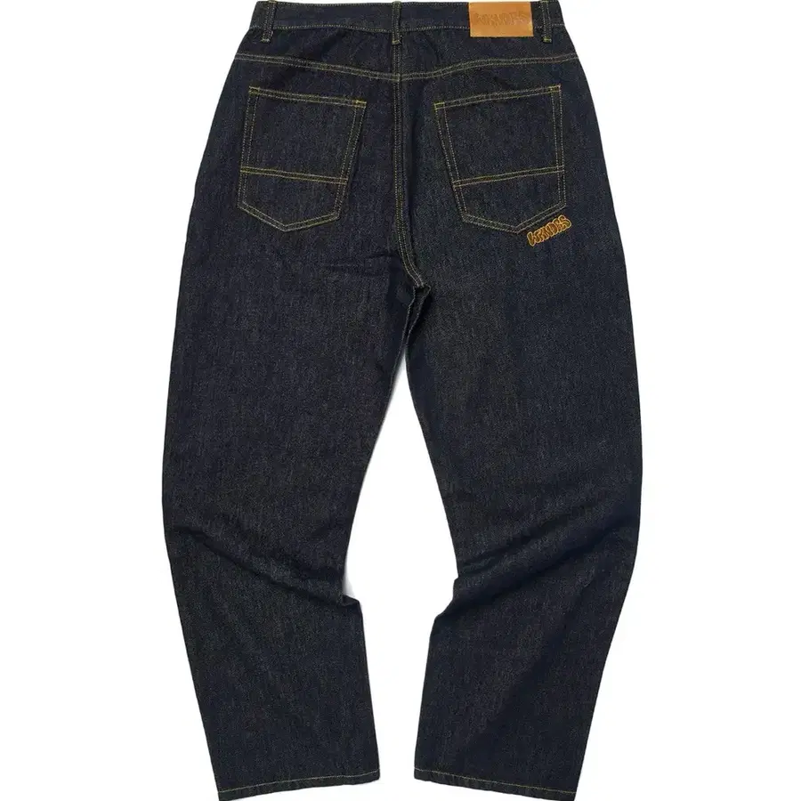 위캔더스 G-LOGO REGULAR DENIM (D.BLUE) 데님 팬츠 바지 L