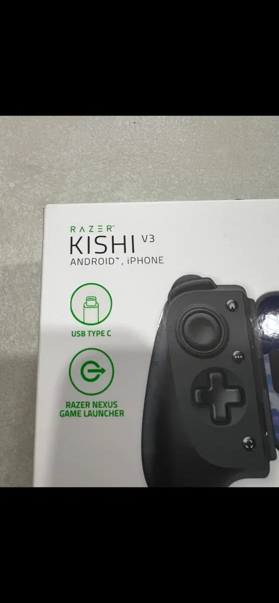 레이저 키시 V3 안드로이드 아이폰 USB C 타입 게임 컨트롤러