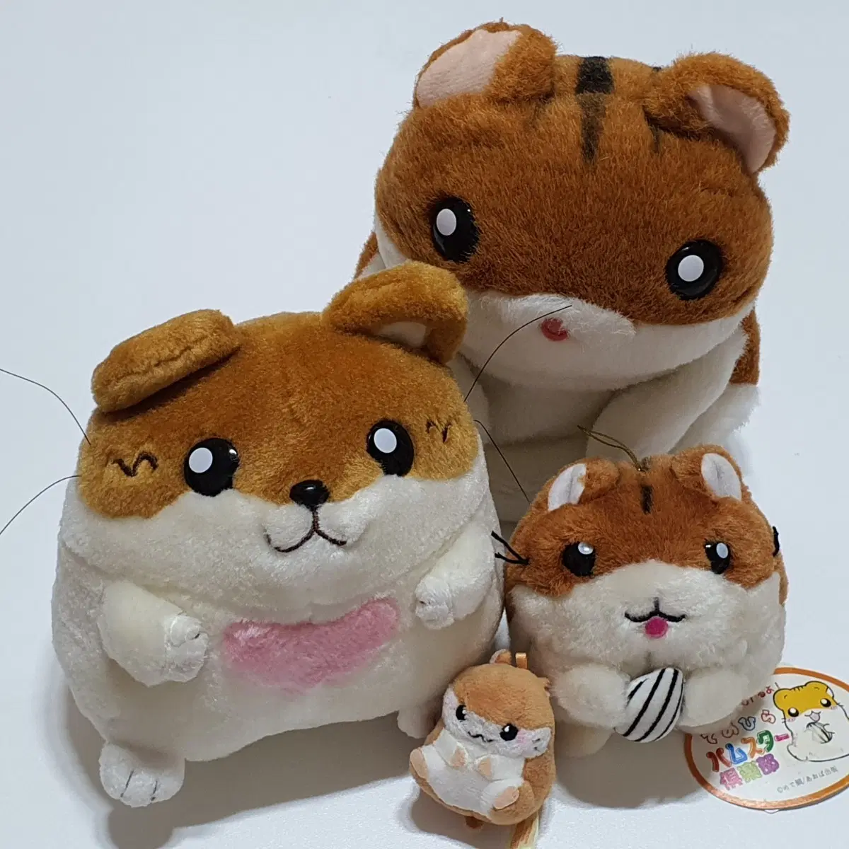 햄스터 인형 4개 일괄 (빈티지 고전 파라다이스 삑삑이 어뮤즈 햄스터클럽)