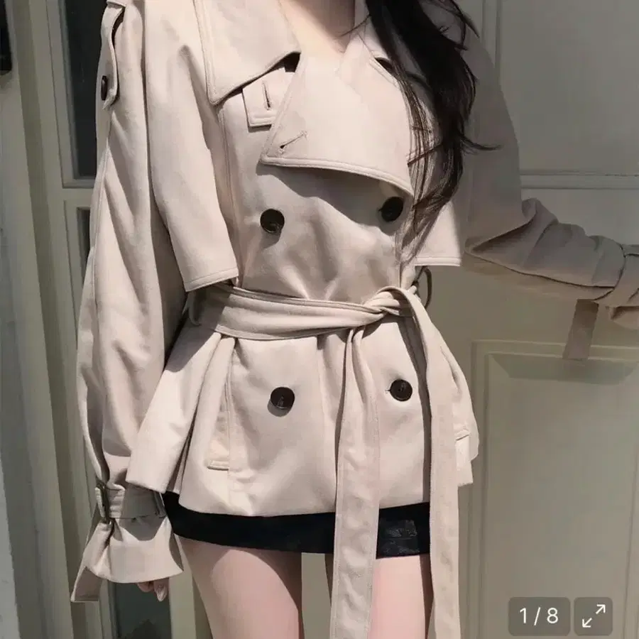 구함) 힐다 고희 라망 트렌치 코트