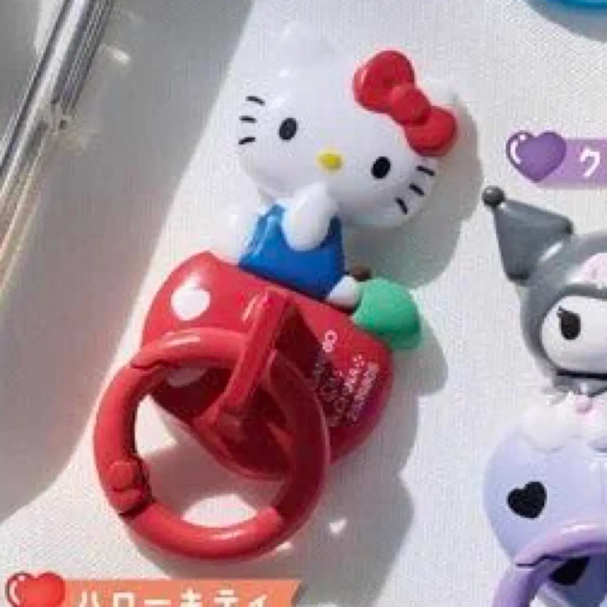 산리오 키링걸이 가챠 키티