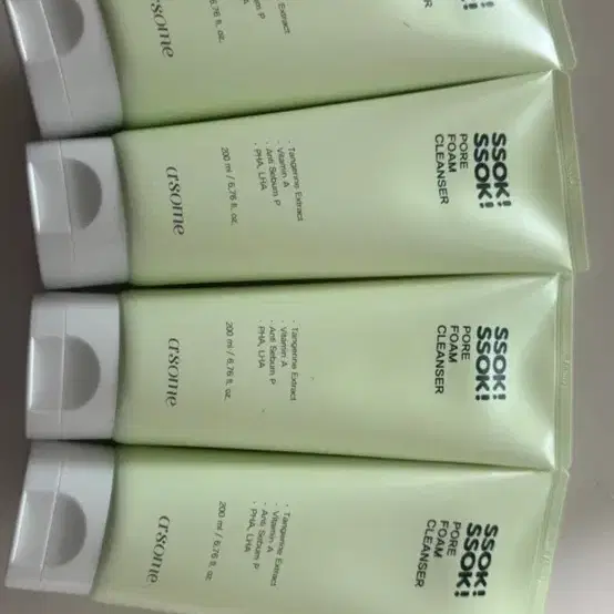 에이썸 쏙쏙 포어 청귤 클렌징폼 대용량 200ml 딱풀폼