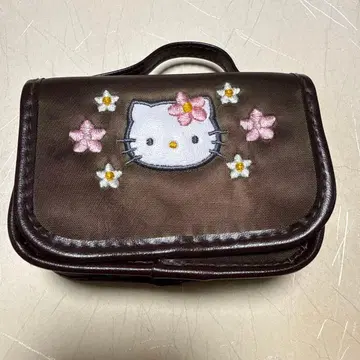[ 새상품급 24시간 이내 발송 ] 헤이세이 레트로 산리오 헬로키티 카오하나 소품함