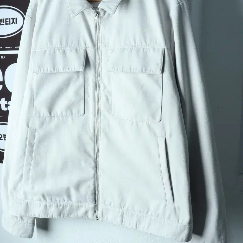 (2XL) 탑텐 집업 바람막이 점퍼자켓 빅사이즈 블루종-H39696