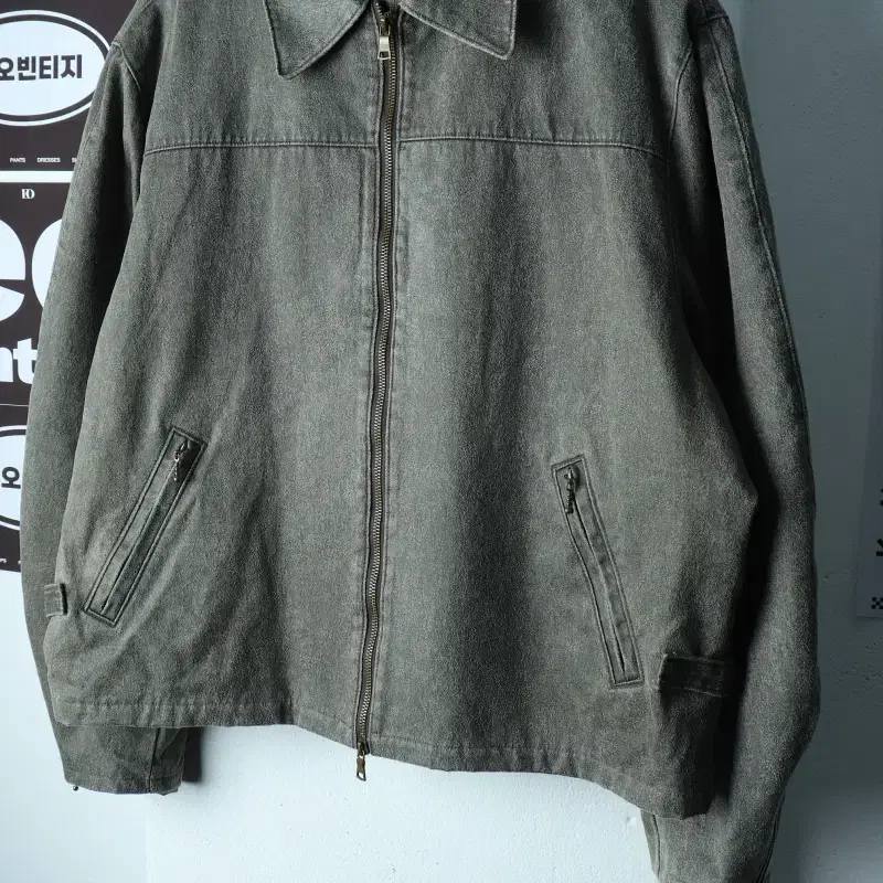 (L-2XL) 라퍼지스토어 집업 바람막이 점퍼자켓 레더-H39714